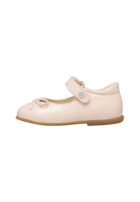 Ballerines fille en cuir verni ballet Rose clair 3 - vertbaudet enfant 