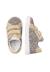 Baskets fille en daim imprimé léopard pinn à scratch Beige-marron 4 - vertbaudet enfant 