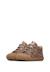Chaussures premiers pas bébé fille en cuir cocoon à zip Marron-gris 5 - vertbaudet enfant 