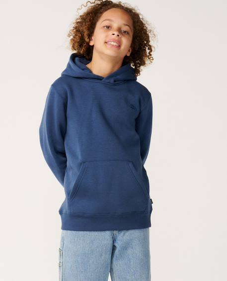 Sweat à capuche enfant classic surf Bleu marine clair 6 - vertbaudet enfant 