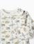 Body à manches longues avec motif maison et arbre Blanc 3 - vertbaudet enfant 