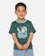 T-shirt enfant paddle out art Jaune délavé+Vert atténué 5 - vertbaudet enfant 