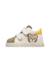 Baskets bébé garçon en cuir et daim geordi 3 à scratch Blanc-vert 3 - vertbaudet enfant 