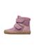 Bottines barefoot enfant en daim et tissu koddas à scratch, imperméables Kaki-marron+Rose-magnolia 8 - vertbaudet enfant 