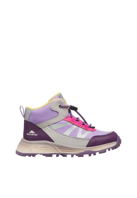 Baskets montantes bébé en simili cuir et tissu dryforce high, imperméables Magnolia-rose vif+Marine-jaune+Noir-citron+Violet-fuchsia 16 - vertbaudet enfant 