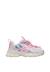 Baskets bébé fille en tissu synthétique wave Gris-fuchsia 1 - vertbaudet enfant 