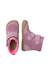 Bottines barefoot enfant en daim et tissu koddas à scratch, imperméables Kaki-marron+Rose-magnolia 9 - vertbaudet enfant 