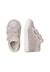Baskets montantes bébé fille en cuir et tissu pinn high à scratch Rose poudré-argent 4 - vertbaudet enfant 