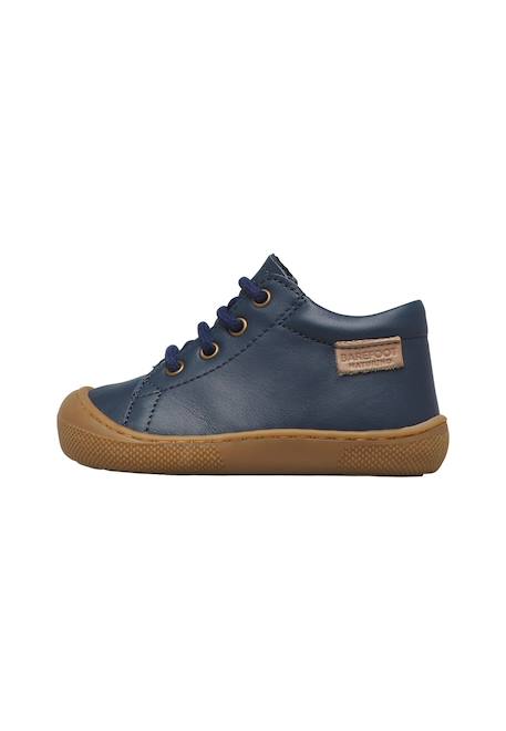 Chaussures barefoot bébé garçon en cuir amur Gris tourterelle+Marine 8 - vertbaudet enfant 