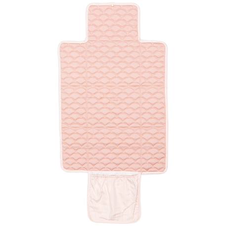 Tapis à langer bébé de voyage matelassé classic stripes rose Rose 2 - vertbaudet enfant 