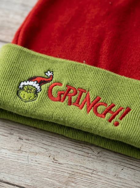 Bonnet the grinch enfant en maille élastique, gamme noël, coupe ajustée Vert 4 - vertbaudet enfant 