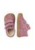 Chaussures barefoot fille en cuir et daim amur à scratch Magnolia-platine+Marron clair-platine 4 - vertbaudet enfant 