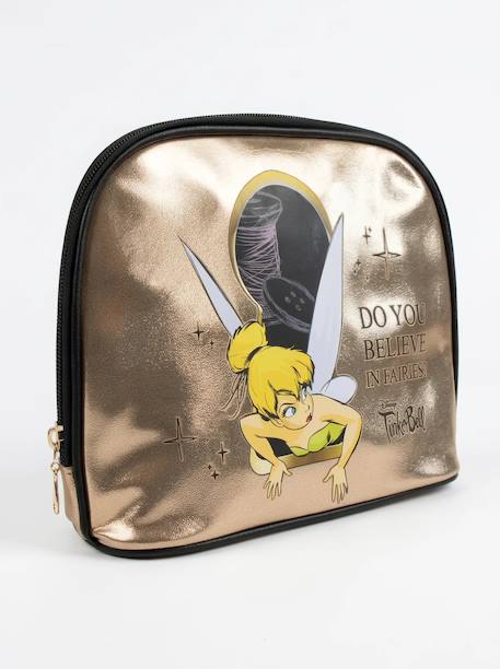 Trousse de toilette fée clochette dorée 27 x 18 x 6 cm Doré 3 - vertbaudet enfant 
