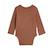 Lot de 3 bodies bébé manches longues ouverture croisée Marron 4 - vertbaudet enfant 