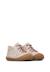 Chaussures premiers pas bébé fille en cuir cocoon Platine-rose 2 - vertbaudet enfant 