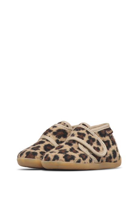 Chaussons fille en tissu home Beige-noir 5 - vertbaudet enfant 