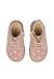 Bottines bébé fille en daim robin new à zip, broderies cœurs Beige-marron+Rose-marron 9 - vertbaudet enfant 