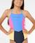 Maillot de bain une pièce block party fille Bleu marine 6 - vertbaudet enfant 