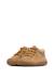 Chaussures premiers pas barefoot bébé garçon en daim amur à zip Marron-jaune ocre 5 - vertbaudet enfant 