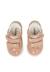 Baskets bébé fille en daim wompa à scratch Rose poudré-blanc 4 - vertbaudet enfant 