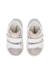 Baskets bébé fille en cuir et daim salazar 3 à scratch Blanc-argenté 4 - vertbaudet enfant 
