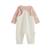 Ensemble salopette bébé matelassé et t-shirt miette Rose 3 - vertbaudet enfant 