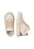 Baskets montantes fille en cuir et daim hess high 3 à zip Blanc-beige-rose poudré 4 - vertbaudet enfant 