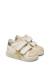 Baskets bébé fille en cuir et daim salazar 3 à scratch Or-marron clair 2 - vertbaudet enfant 