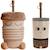 Gobelet isotherme fuzzie brewster (360 ml) Beige, marron 2 - vertbaudet enfant 