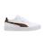 Baskets basses à lacets Blanc   argent+Blanc soft taupe+Noir 6 - vertbaudet enfant 