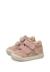 Baskets bébé fille en daim gazer à scratch Rose poudré-blanc 5 - vertbaudet enfant 