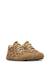 Chaussures premiers pas bébé fille en daim cocoon à zip Marron-platine 2 - vertbaudet enfant 