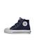 Baskets montantes garçon en tissu ylfas Marine 3 - vertbaudet enfant 