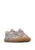 Chaussures premiers pas bébé fille en daim cocoon Gris foncé-violet+Rose-magnolia+Sauge-céleste 2 - vertbaudet enfant 