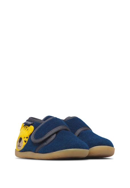 Chaussons garçon en tissu samby Marine 2 - vertbaudet enfant 