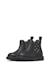 Bottines chelsea fille en cuir piccadilly Noir-argent 5 - vertbaudet enfant 