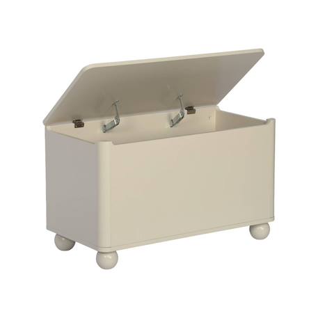 Coffre à jouets enfant décor bois laqué - noushka Beige 6 - vertbaudet enfant 