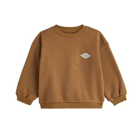 Sweat en molleton jules Marron 2 - vertbaudet enfant 