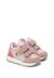 Baskets enfant en daim et tissu technique nuppi à scratch Kaki-orange+Rose-platine 7 - vertbaudet enfant 