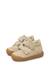 Baskets bébé fille en daim snopes à scratch, broderies papillons Platine-marron 5 - vertbaudet enfant 