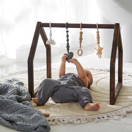 Arche de jeu house of elodie dark wood Marron 2 - vertbaudet enfant 