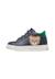 Baskets bébé garçon en cuir geordi 3 Bleu-vert 3 - vertbaudet enfant 