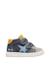 Baskets montantes garçon en cuir et daim pinn high à scratch Gris-bleu-vert olive 1 - vertbaudet enfant 