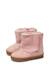 Bottines bébé fille en daim kurl, broderies cœurs Anthracite-noir+Rose-marron 10 - vertbaudet enfant 