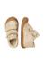 Chaussures premiers pas bébé fille en daim cocoon à scratch Platine-marron 4 - vertbaudet enfant 