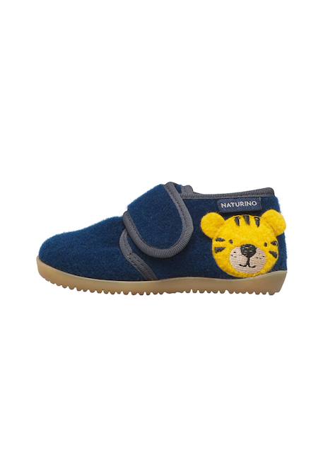 Chaussons garçon en tissu samby Marine 3 - vertbaudet enfant 