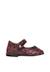Ballerines bébé fille en vernis et tissu pailleté ballet Bordeaux 1 - vertbaudet enfant 