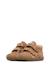 Chaussures premiers pas bébé fille en daim cocoon à scratch Noir-platine+Sable-platine 10 - vertbaudet enfant 