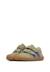 Chaussures premiers pas barefoot bébé garçon en daim bisy à scratch Vert olive-bleu 5 - vertbaudet enfant 
