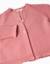 Cardigan en maille avec détails torsadés Rose 3 - vertbaudet enfant 